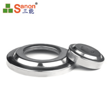 High Quality Round Stair Handrail Stainless Steel Handrail Base Plate Cover ,Stair Handrail Covers